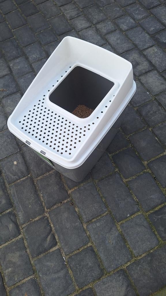 Nieuwe kattenbak met boveningang, Dieren en Toebehoren, Ophalen, Nieuw