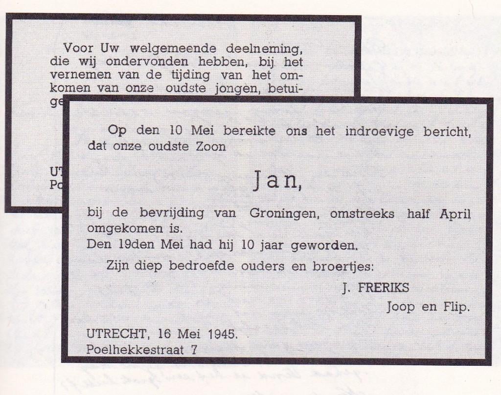 Freriks, Philip - Jantje (2005 1e dr.), Ophalen of Verzenden, Nieuw