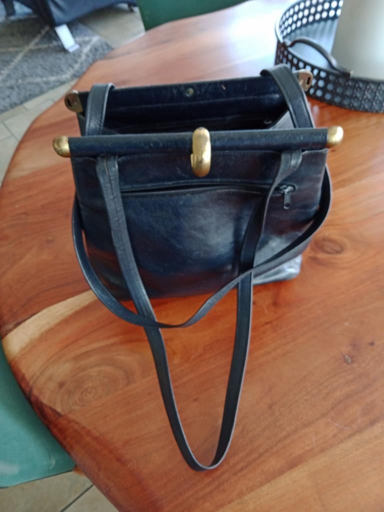 Donkerblauwe shopper van Tercier, Ophalen of Verzenden