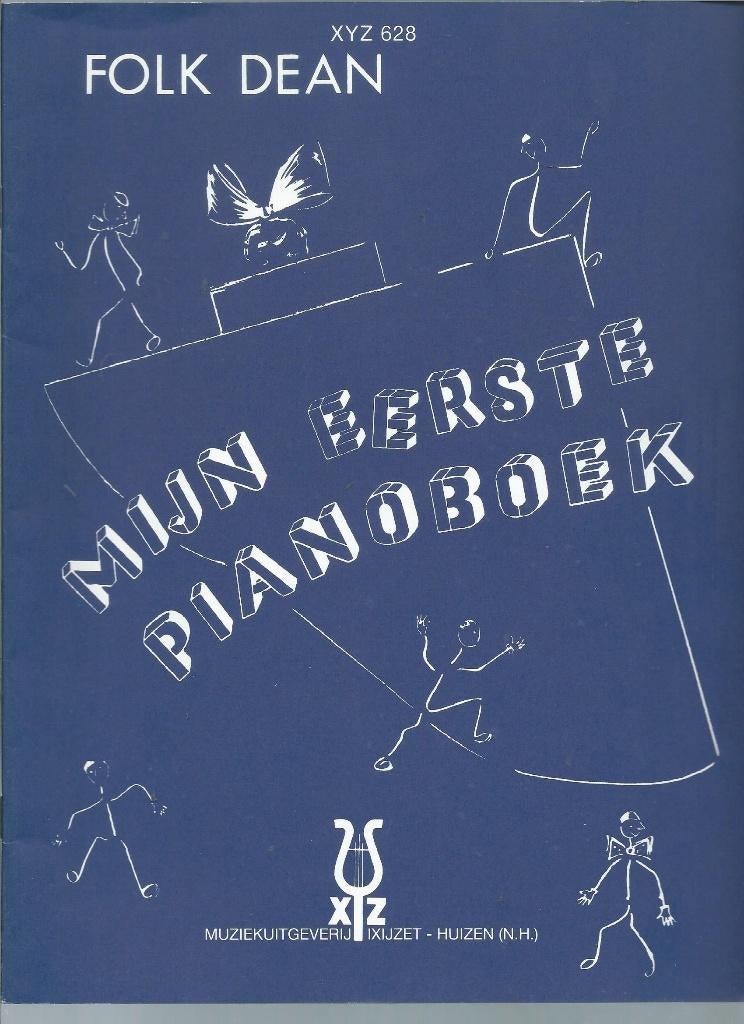 Folk Dean Mijn 1e, 2e en 3e pianoboek, Muziek en Instrumenten, Bladmuziek, Gebruikt, Les of Cursus, Ophalen of Verzenden, Piano