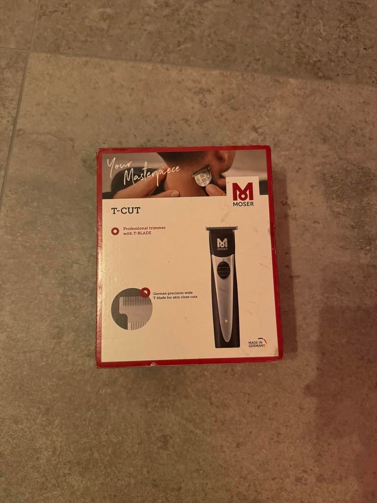Moser pro T-Cut trimmer NIEUW in doos, Ophalen of Verzenden, Nieuw, Tondeuse