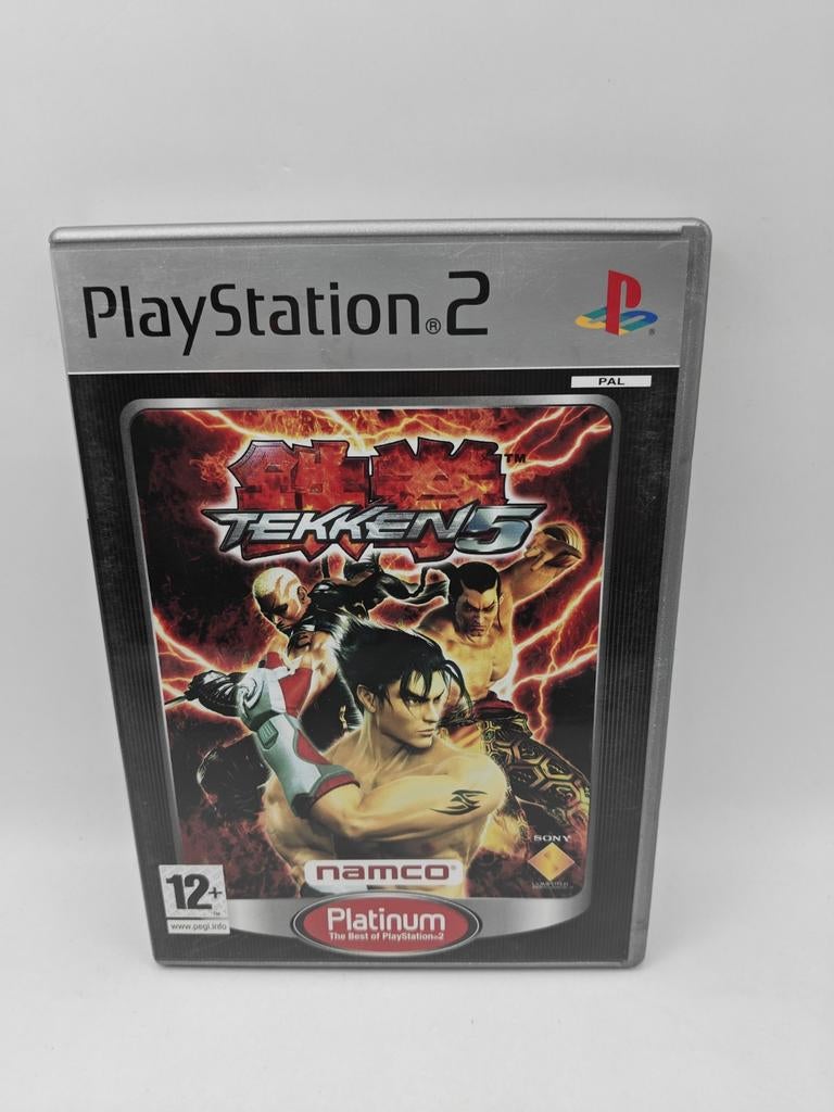 Tekken 5 PS2, Spelcomputers en Games, Games | Sony PlayStation 2, Zo goed als nieuw, 1 speler, Vanaf 3 jaar, Ophalen of Verzenden