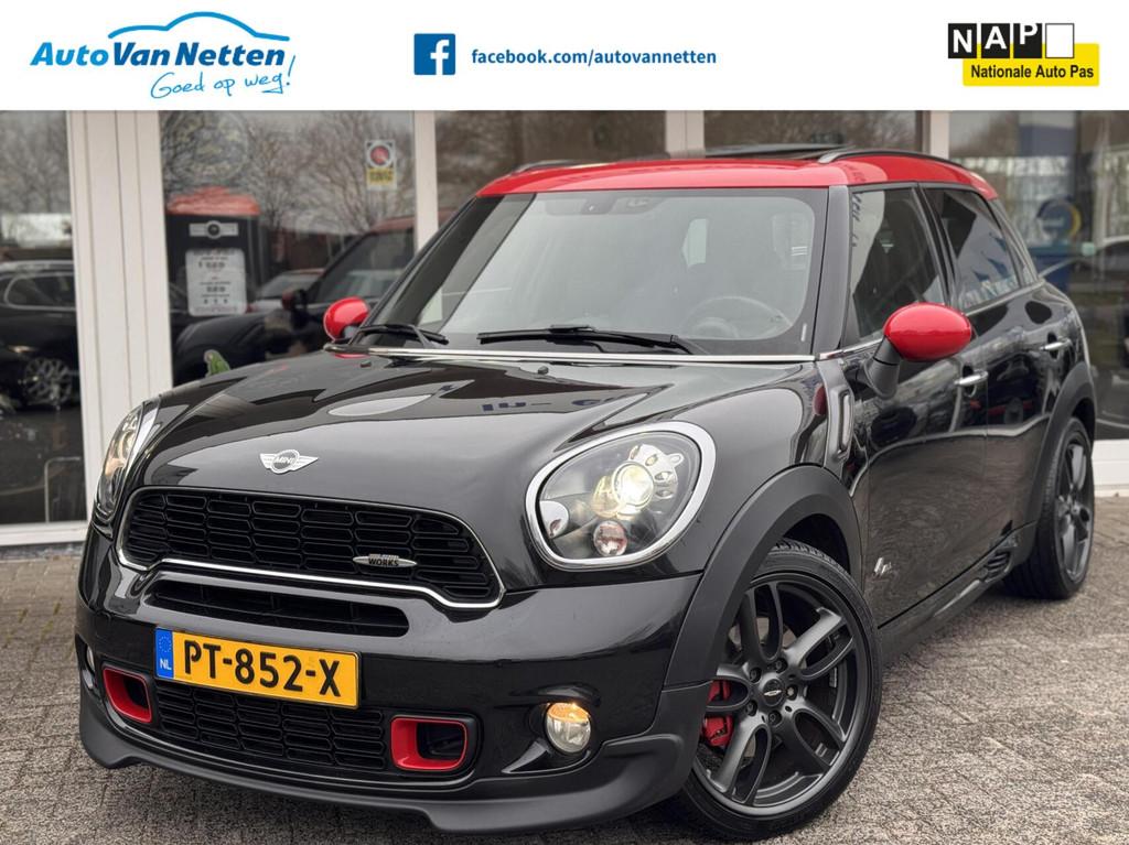Mini Countryman 1.6 John Cooper Works ALL4,Schuifdak,19"lmv,, Auto's, Euro 5, 1380 kg, Gebruikt, Zwart