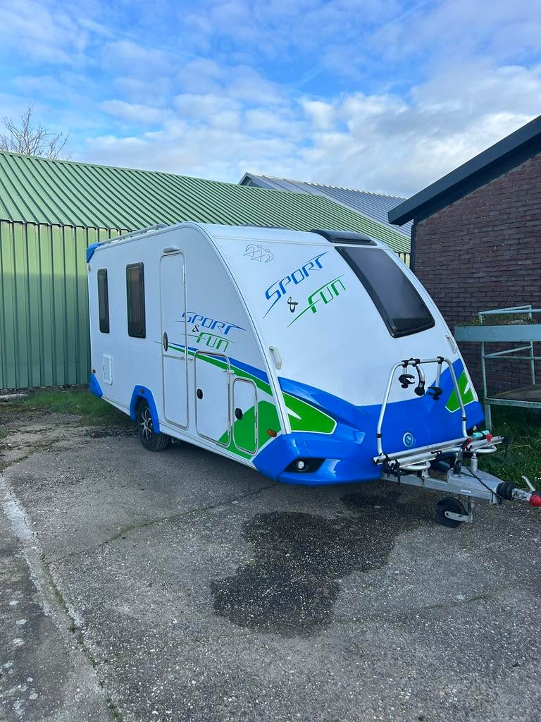 Knaus Sport & Fun QL 2017, mover, voortent, luifel, etc., Dwarsbed, Particulier, Schokbreker, 6 tot 7 meter