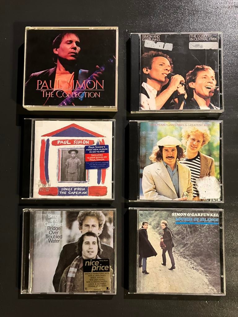 Simon & Garfunkel / Paul Simon collectie, Cd's en Dvd's, Cd's | Pop, Zo goed als nieuw, Ophalen of Verzenden