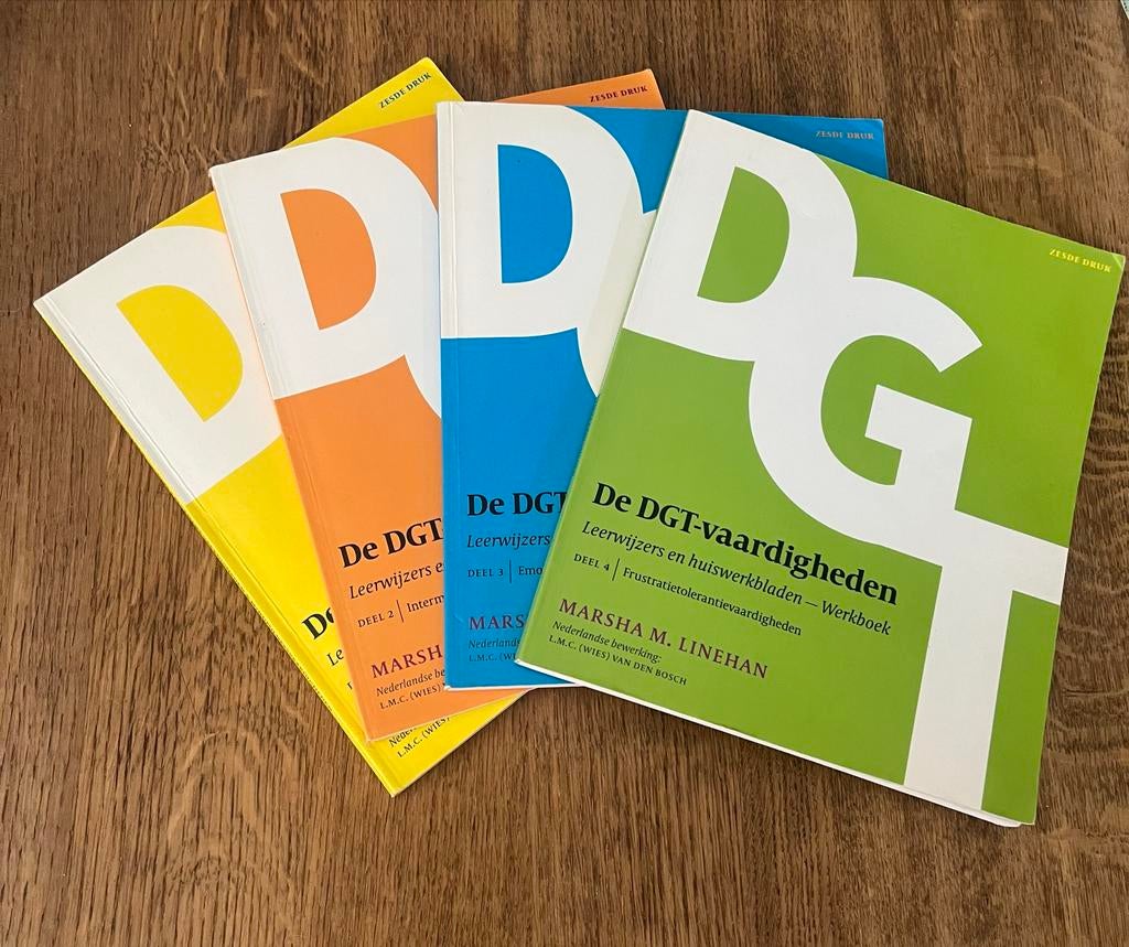 De DGT-vaardigheden leerwijzers en huiswerkbladen, Boeken, Studieboeken en Cursussen, Gelezen, Niet van toepassing, Gamma, Ophalen of Verzenden