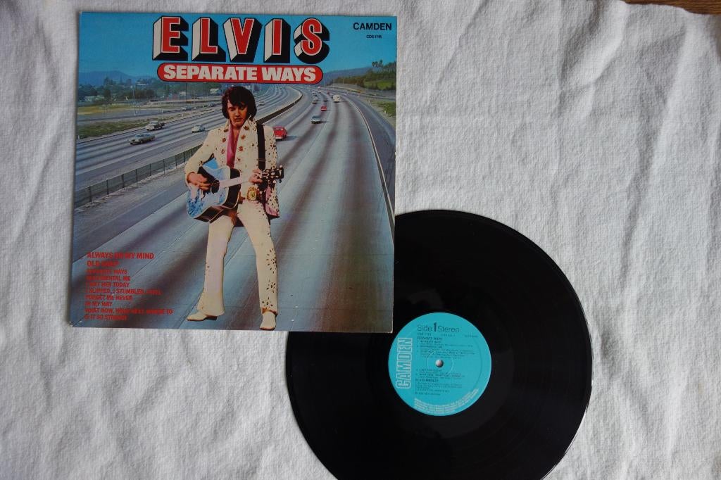 Lp Elvis Presley Seprate ways, Ophalen of Verzenden, Zo goed als nieuw, 12 inch
