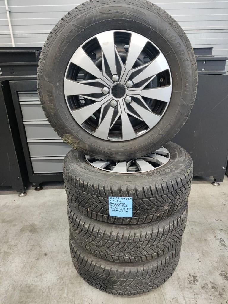 Winterbanden op staal Mazda CX-30   2022, Ophalen, 16 inch, Banden en Velgen, Winterbanden