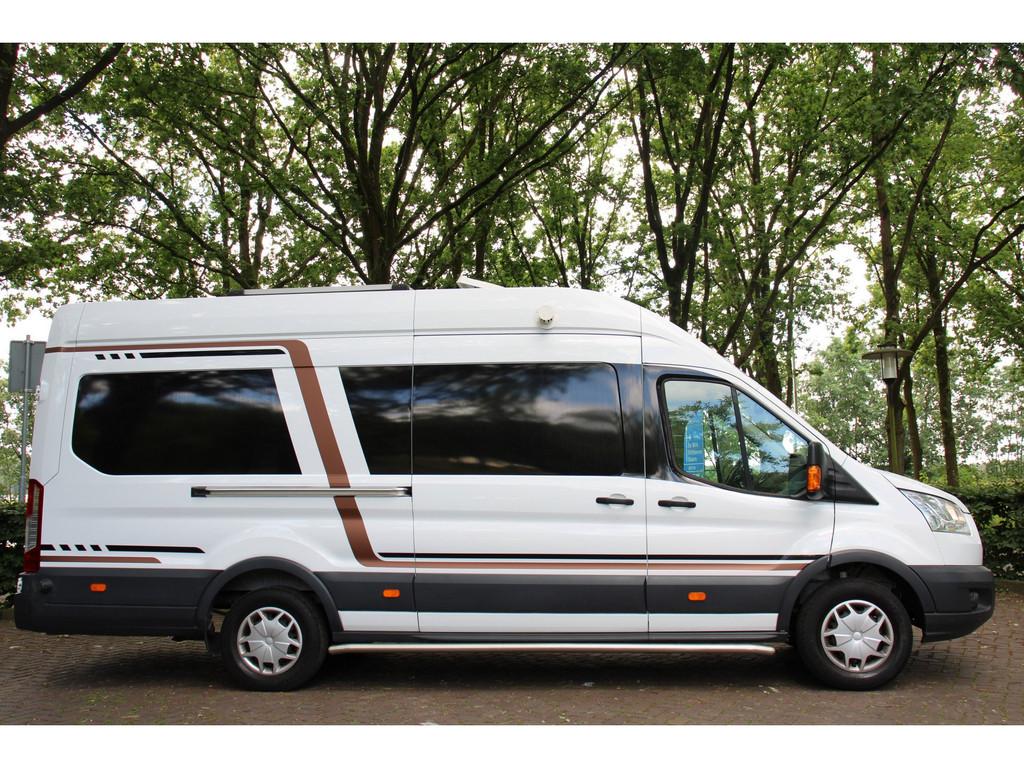 Ford Transit Camper, Auto's, Ford, 12 maanden, 2800 kg, Wit, Bedrijf
