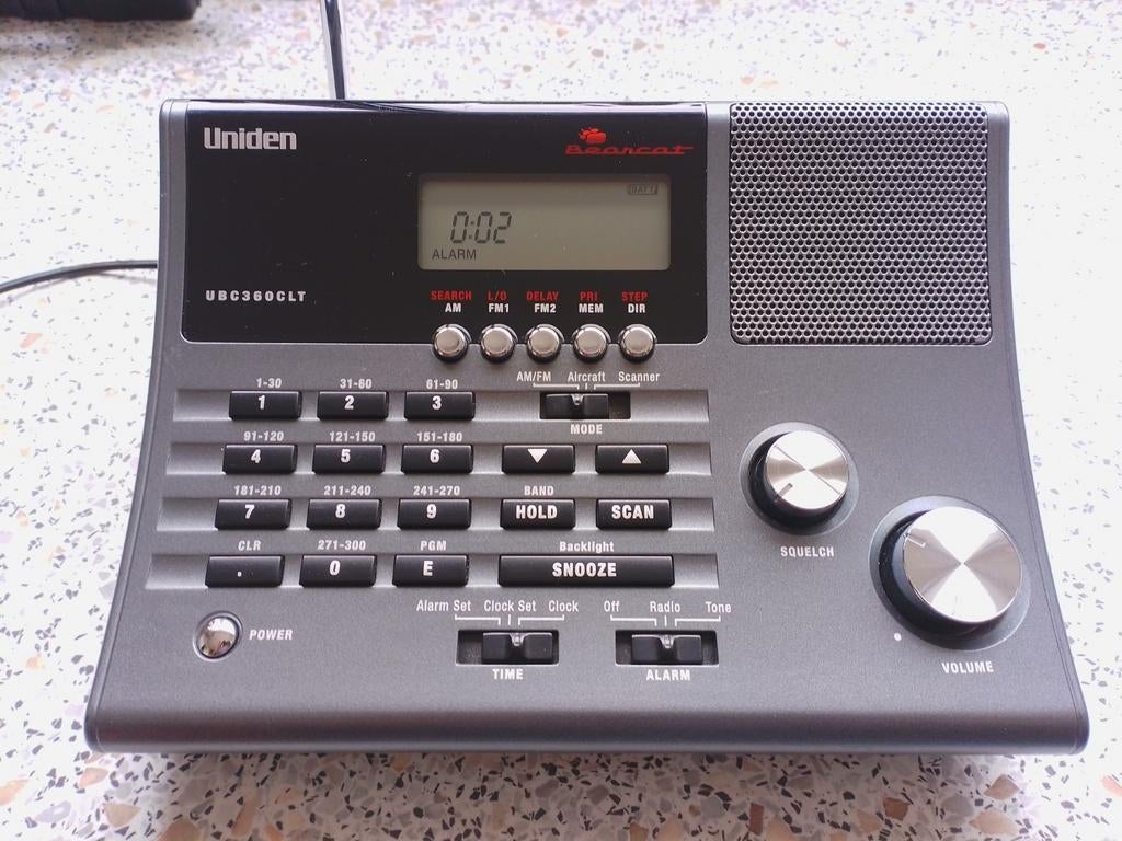 Uniden UBC360CLT Scanner - Zo goed als nieuw, Ophalen of Verzenden, Zo goed als nieuw, Overige typen