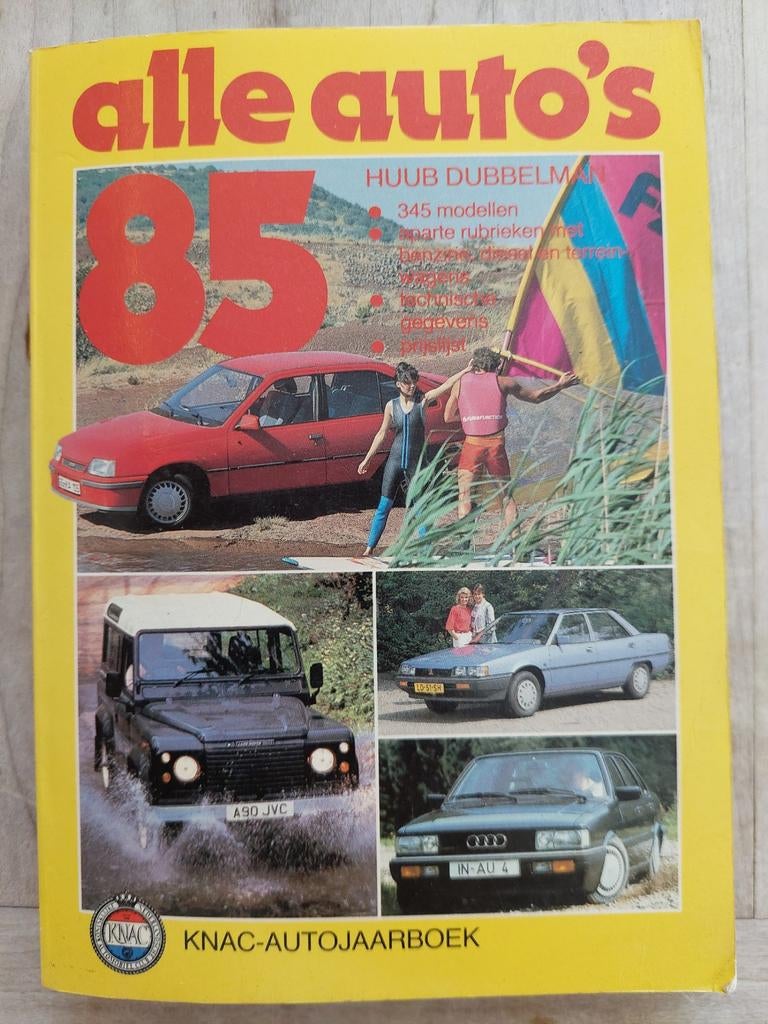 Alle Auto's 85 - KNAC Autojaarboek, Boeken, Ophalen of Verzenden, Gelezen, Algemeen, Huub Dubbelman