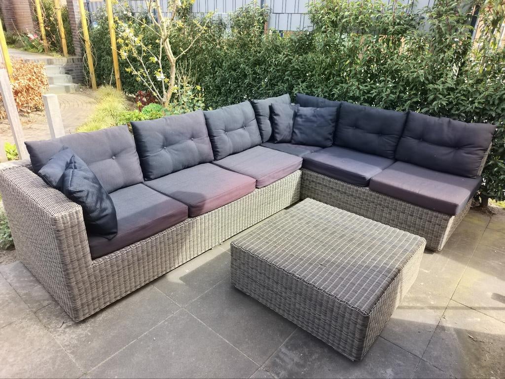Mooie Bellagio loungeset, Ophalen, Bank, Zo goed als nieuw, Loungeset