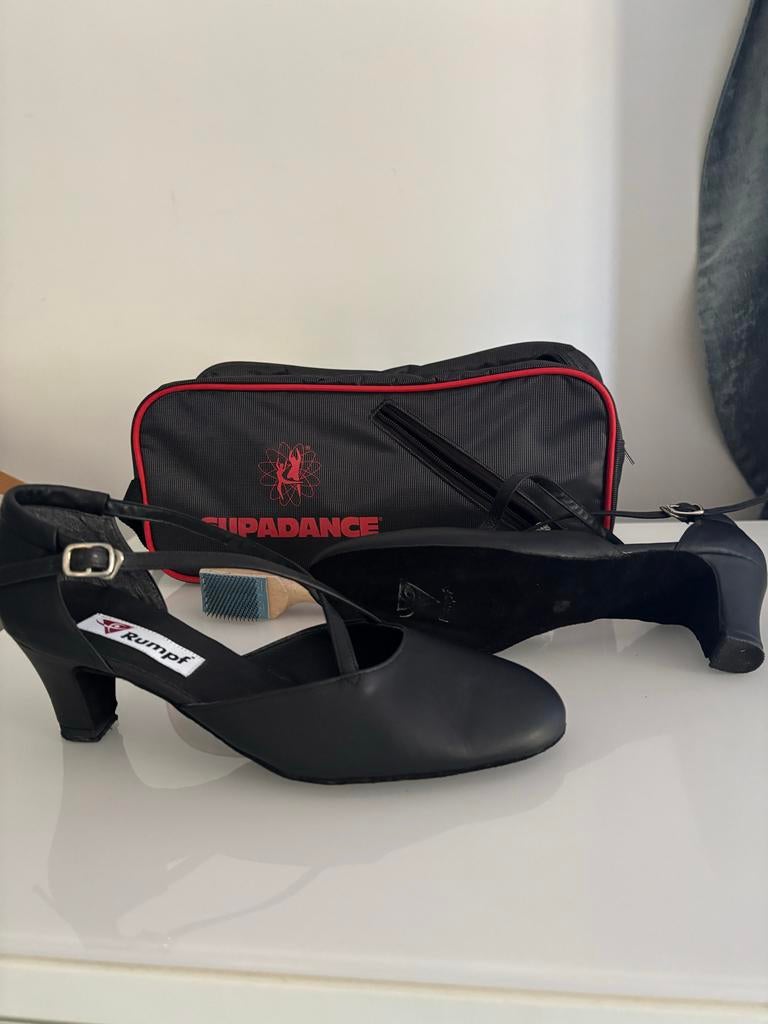 Nieuwe Rumpf dansschoenen maat 40 + tas+ borstel, Ophalen of Verzenden, Nieuw, Schoenen