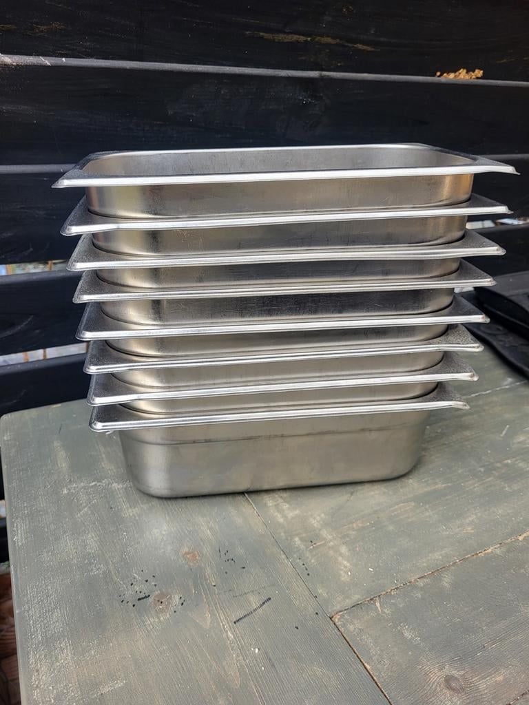 Inzetbakken Chafing dish, Ophalen, Gebruikt