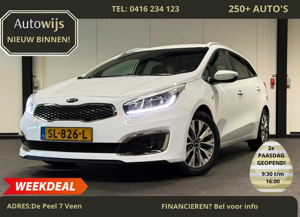 Kia Cee'd Sportswagon 1.0 T-GDi Design Edition|LED|NL AUTO|C, Voorwielaandrijving, Stof, Gebruikt, Wit