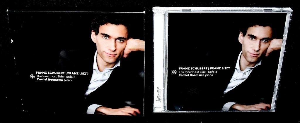 Camiel Boomsma, Piano - Franz Schubert - Franz Liszt - The, Verzenden, Classicisme, Zo goed als nieuw, Overige typen