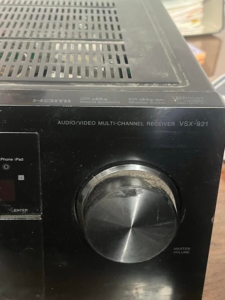 Pioneer VSX-921 Audio/Video Multi-Channel Receiver, Gebruikt, Ophalen of Verzenden, Pioneer, 120 watt of meer