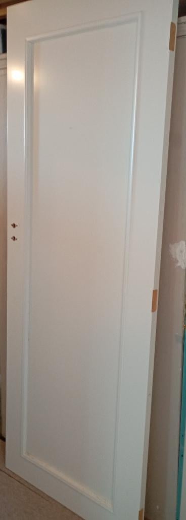 2x Svedex paneel deuren wit, Ophalen, 80 tot 100 cm, Binnendeur, Zo goed als nieuw