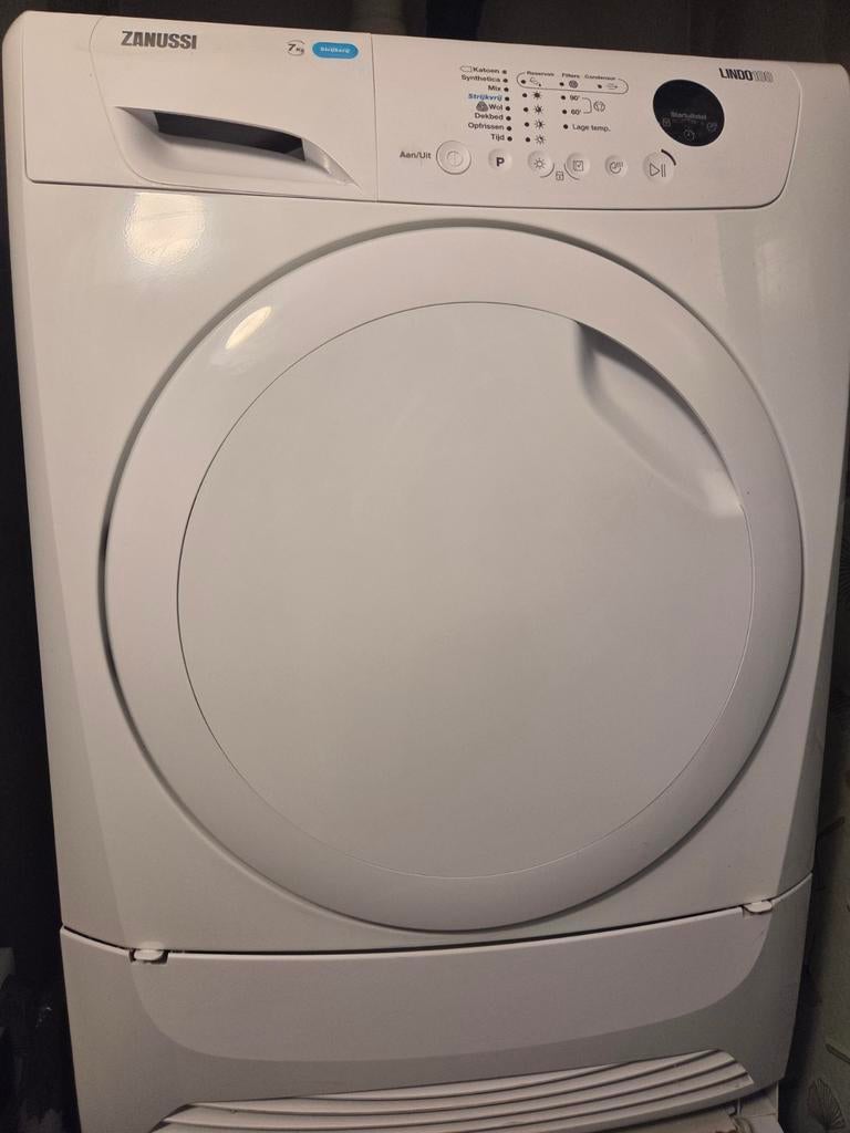 Zanussi Lindo 100 Condensdroger (Defect), Ophalen, 6 tot 8 kg, Voorlader, Niet werkend
