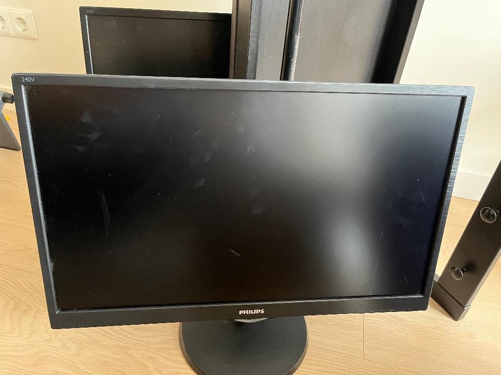 beeldscherm 24 inch full hd, Ophalen, HDMI, Full HD, Zo goed als nieuw