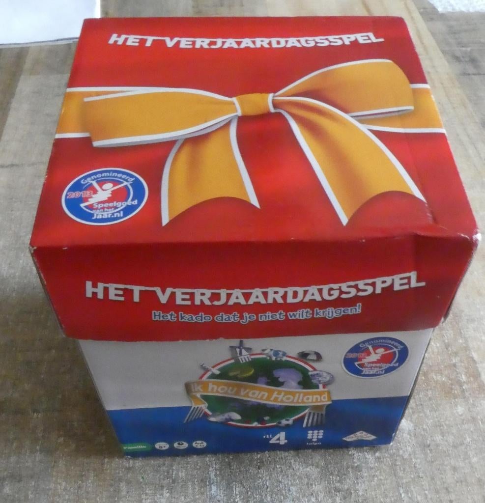 Ik Hou van Holland Verjaardagsspel, Vijf spelers of meer, Ophalen of Verzenden, Zo goed als nieuw, Identity Games