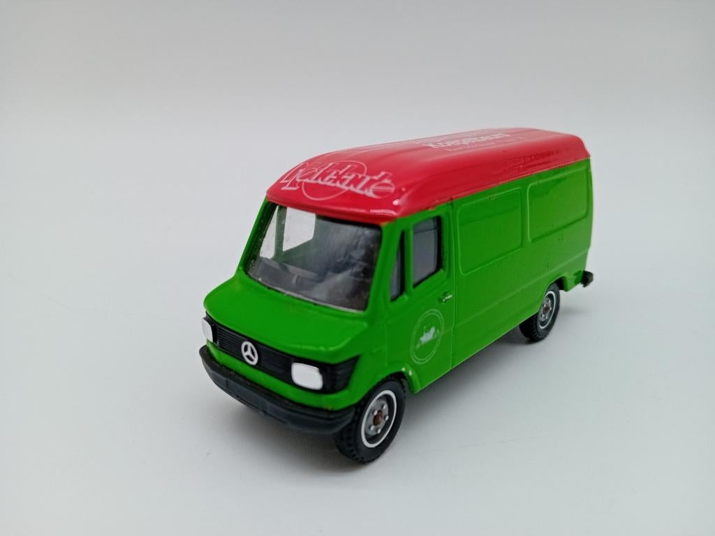 SOLIDO MERCEDES 407 D- KOEPELBEURS, ., Ophalen of Verzenden, Zo goed als nieuw, Bus of Vrachtwagen