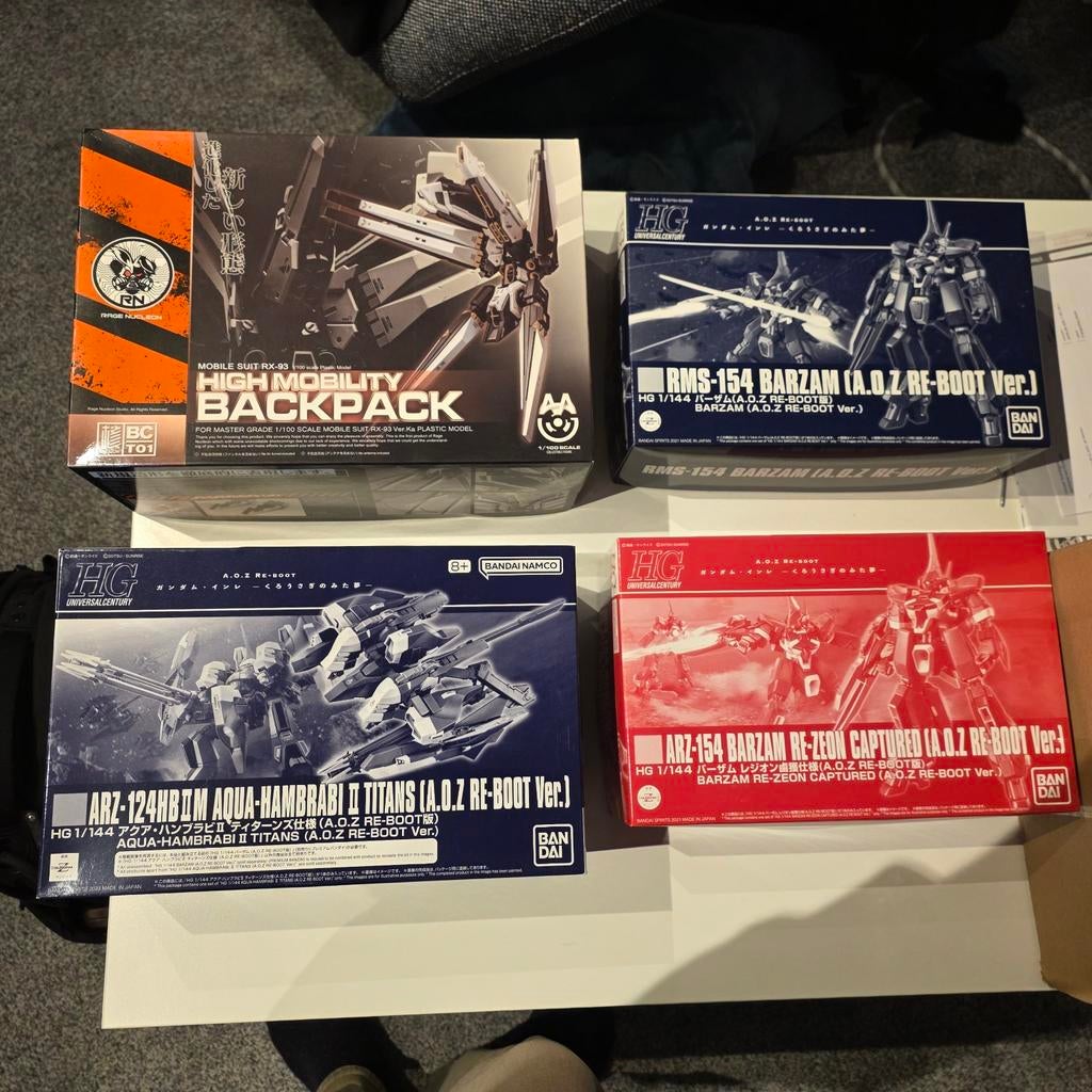 Premium Bandai Modelkits & Rage Nucleon Set, Overige merken, 1:50 of kleiner, Overige typen, Nieuw