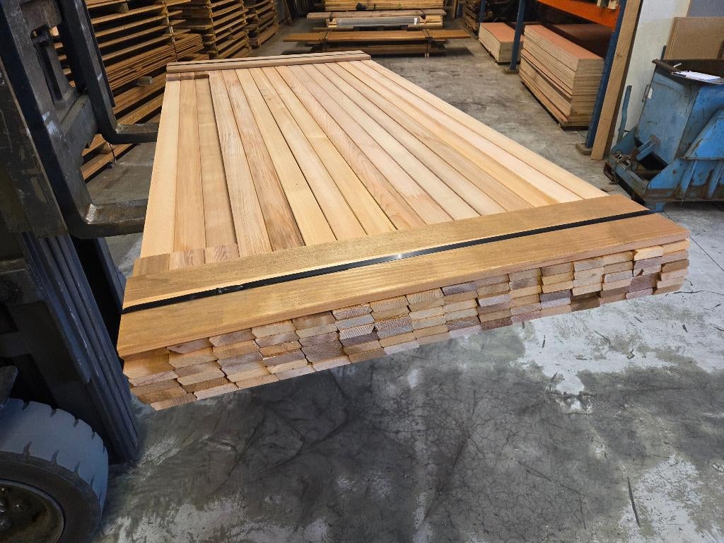 12.27 m² Red Cedar Rhombus profiel - nr: HP139, Ophalen, Overige typen, Nieuw, Hardhout