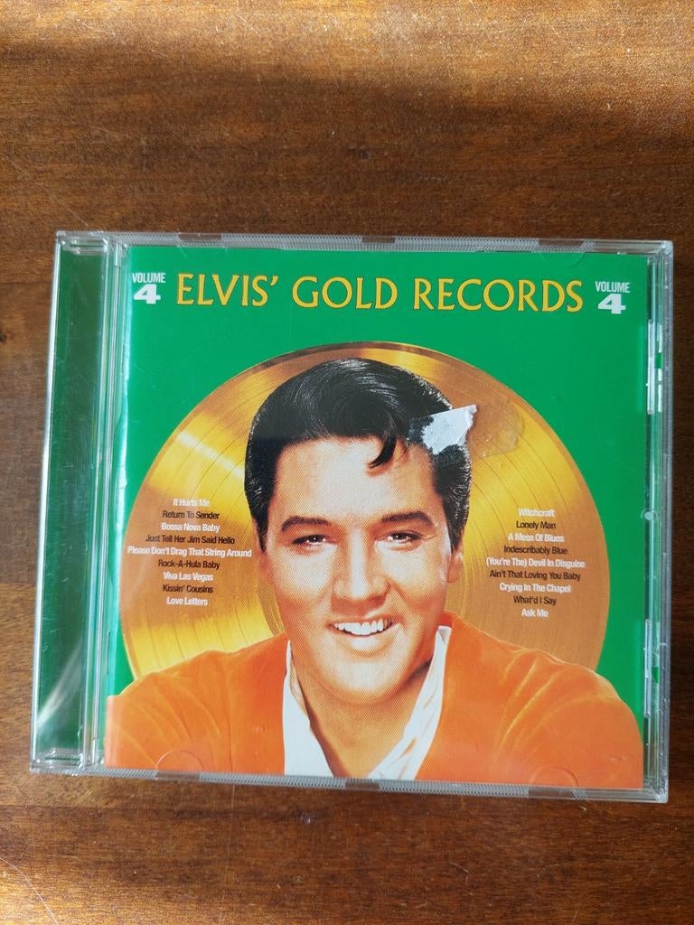 Elvis' Gold Records Volume 4 CD - Klassieke Rock 'n' Roll, Ophalen of Verzenden, 1960 - 1969, Gebruikt