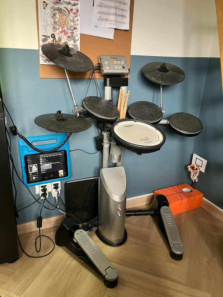 Roland Elektronisch Drumstel HD1 V drum, Muziek en Instrumenten, Ophalen, Gebruikt, Roland, Elektronisch