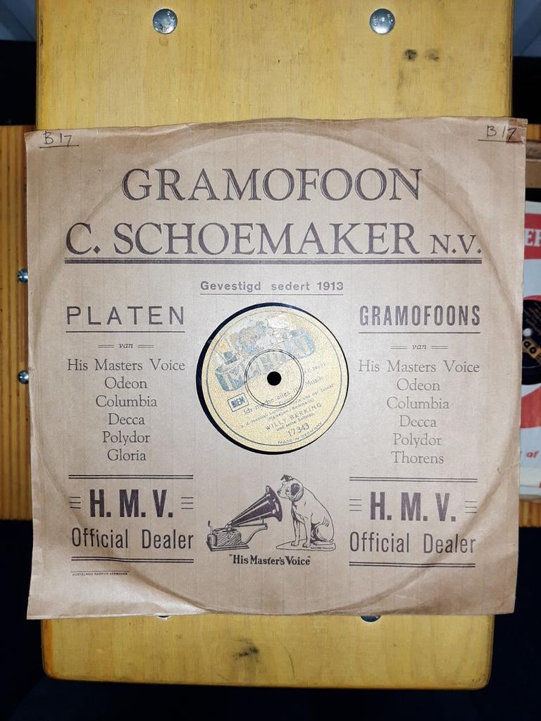 Bakelieten LP's, Ophalen of Verzenden, Gebruikt, Overige formaten, Overige typen