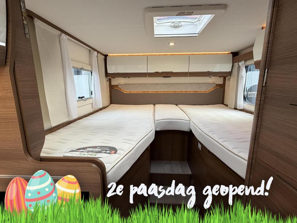 Rapido C55 9T-Automaat Enkele Bedden Lithium Omvormer Trekha, Caravans en Kamperen, Campers, Airbags, Bedrijf, Diesel, Rapido