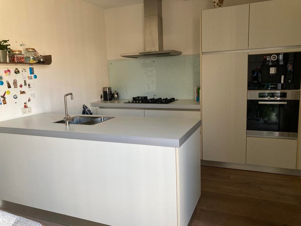 Te koop: complete keuken zoals afgebeeld., Huis en Inrichting, Keuken | Complete keukens, Ophalen, Gebruikt, Overige typen, Crème