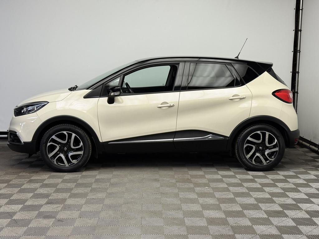 Renault Captur 0.9 TCe Dynamique R-Link Camera ECC Trekhaak, Voorwielaandrijving, Gebruikt, Met garantie (alle), Origineel Nederlands