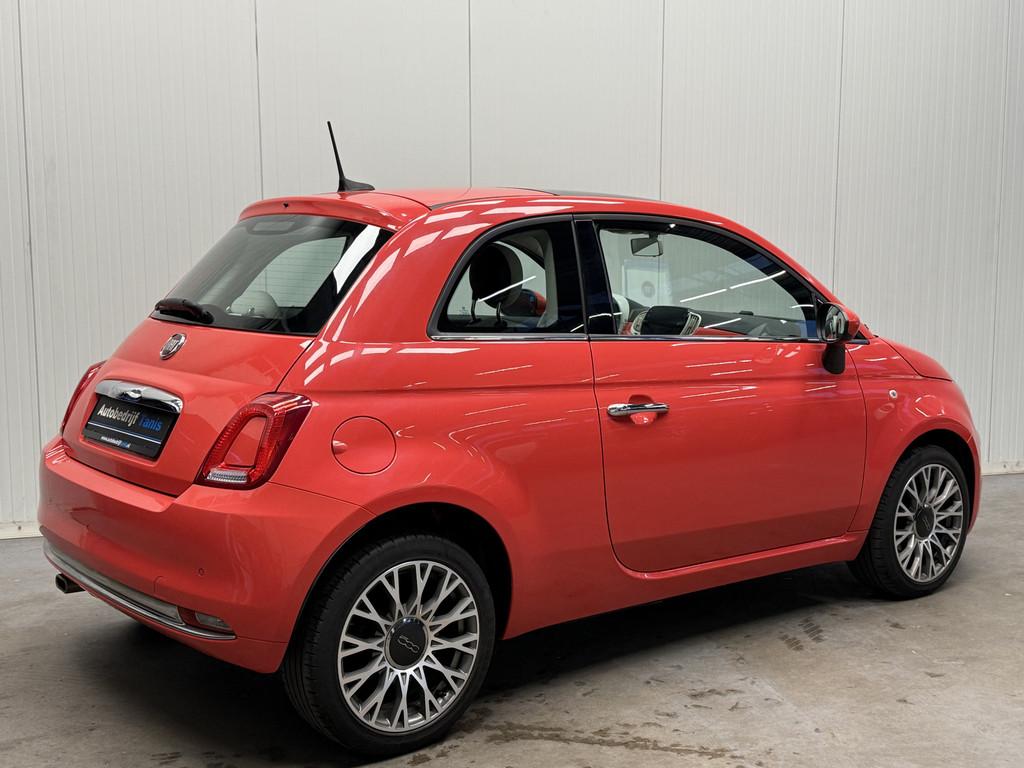 Fiat 500 1.2 Lounge AIRCO/ECC-PANODAK-NAVI by CARPLAY-PDC-LM, Voorwielaandrijving, 12 maanden, Stof, Gebruikt