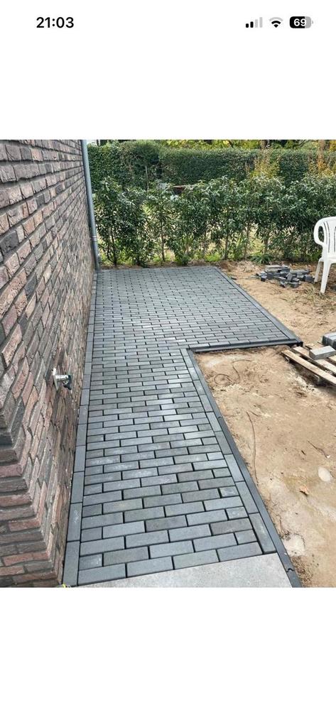 Infiltratieklinkers 19,5x9x5 cm, Ophalen, Gebruikt, Klinkers, 10 m² of meer
