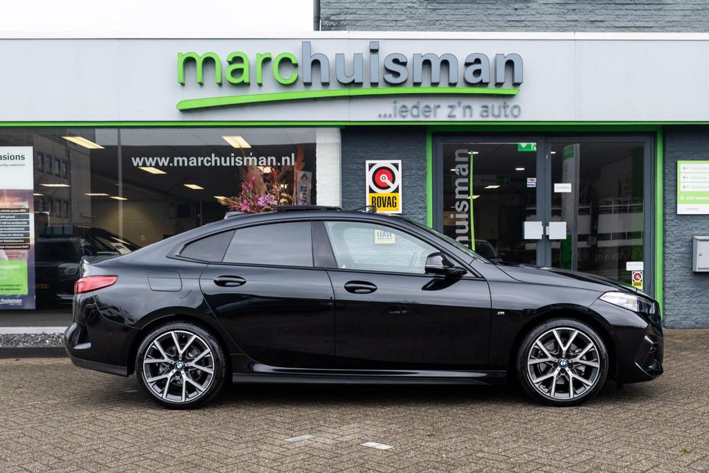 BMW 2-serie Gran Coupé 218i M Sport / PANODAK / HARMAN KARD, 12 maanden, Gebruikt, 1350 kg, Zwart