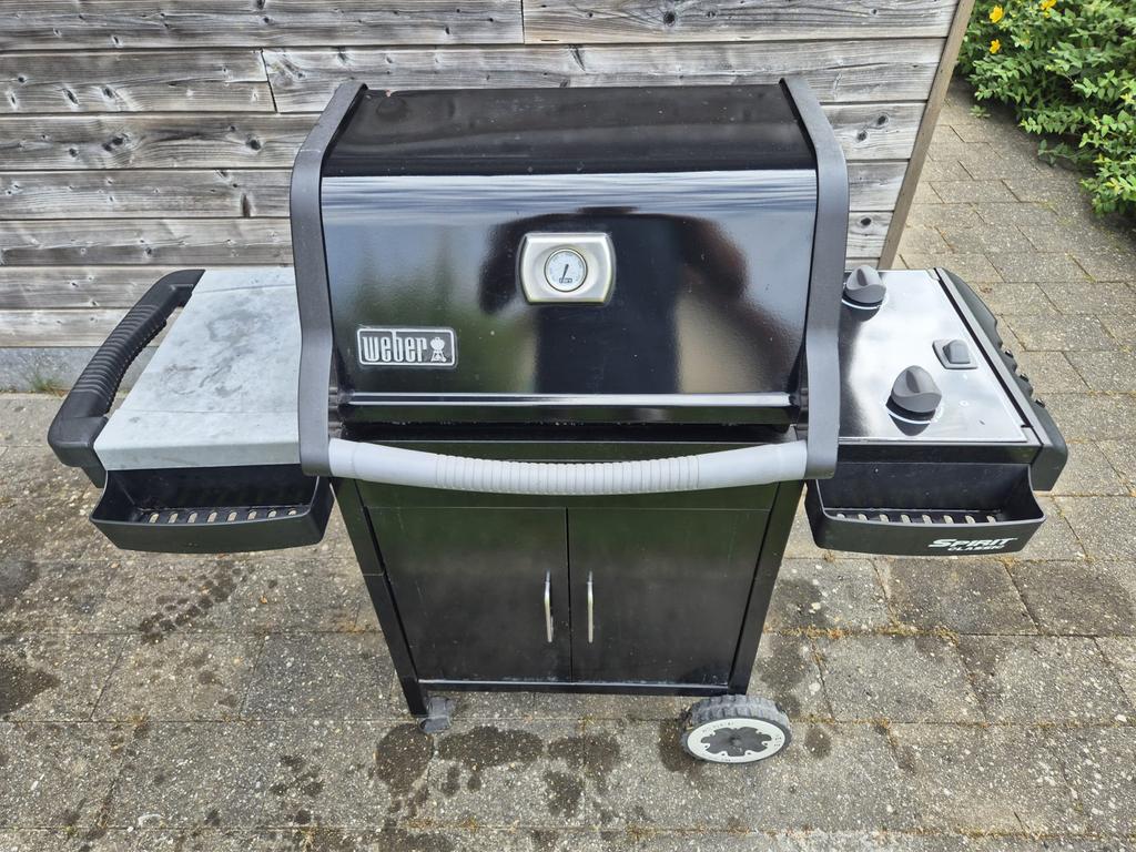 Weber Spirit gasbarbecue - Zwart, Ophalen of Verzenden, Zo goed als nieuw