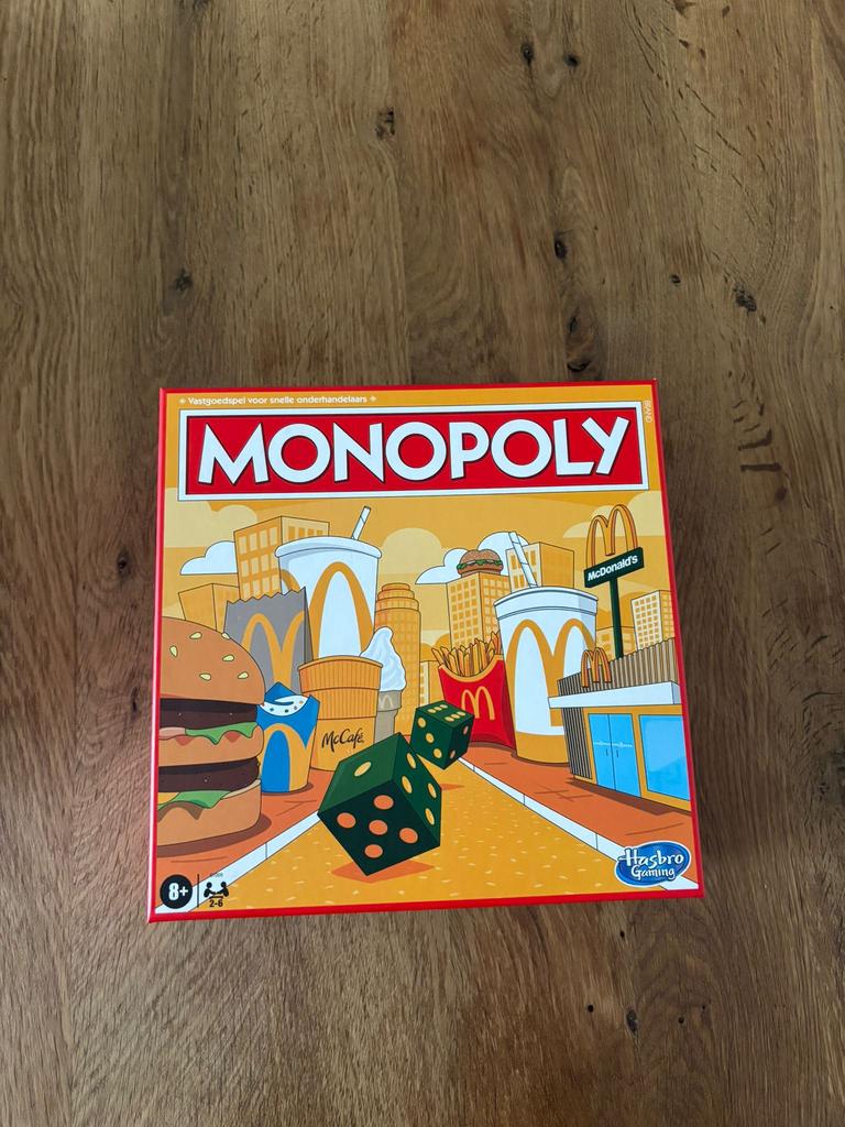 !!McDonald’s Monopoly bordspel!!, Vijf spelers of meer, Ophalen of Verzenden, Nieuw