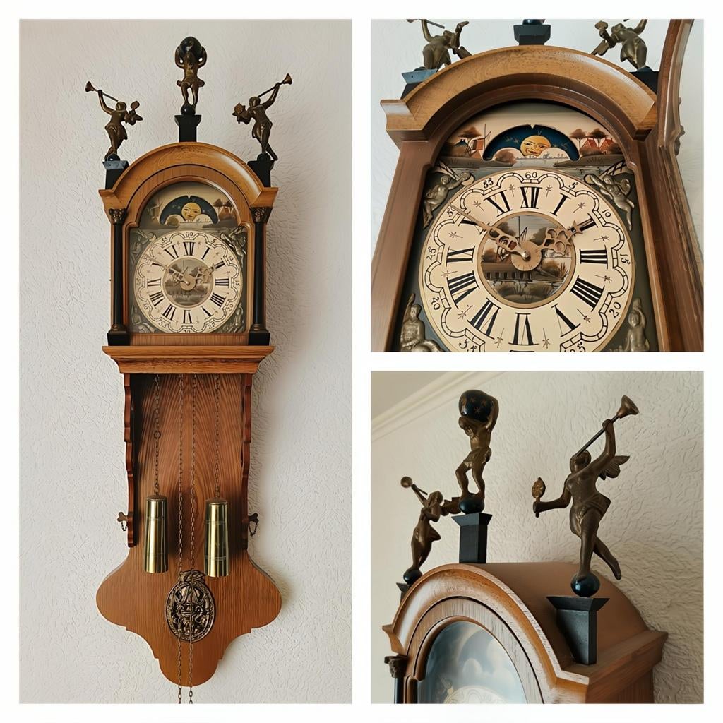 Te koop: Antieke Friese staartklok, Ophalen