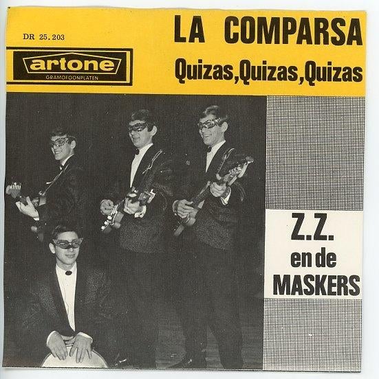 Singel van Z.Z. en de Maskers - nederpop uit 1963, Ophalen of Verzenden, Gebruikt, Nederlandstalig