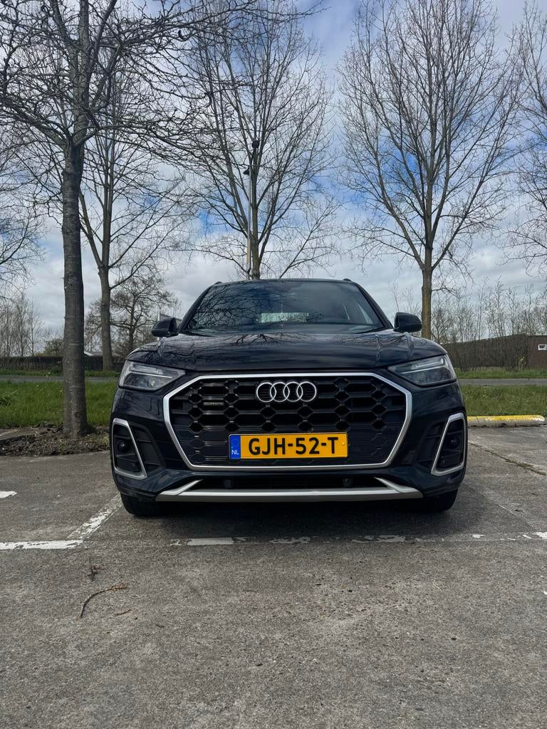 Audi Q5 S Edition 50 TFSI e 220 kW / 299pk S-tronic quattro, Auto's, Automaat, Zwart, Zwart, Vierwielaandrijving