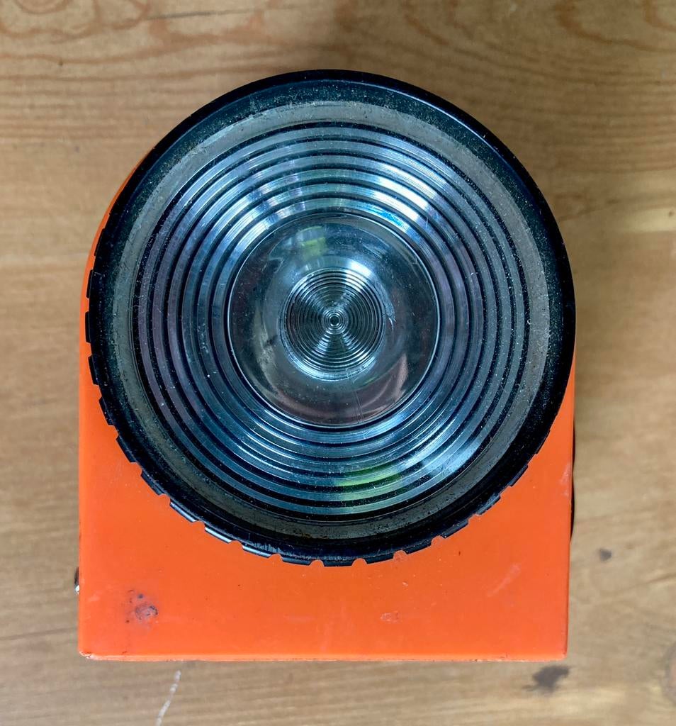 Vintage Auto Pechlamp Magnetisch met 3,50m Oprolbaar Snoer, Ophalen of Verzenden, Gebruikt
