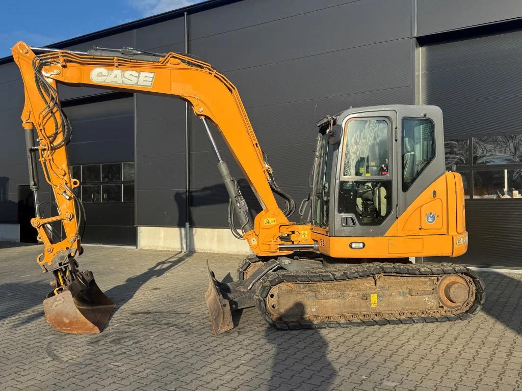 Case CX80 5858 HR ! (bj 2016), Zakelijke goederen, Graafmachine