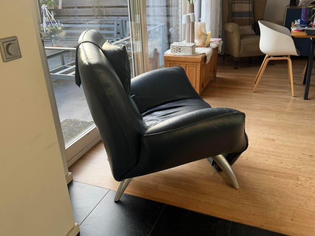 Leolux Panta Rhei Love Seat – Vintage (1999)., Ophalen, Gebruikt, 100 tot 125 cm, Leer