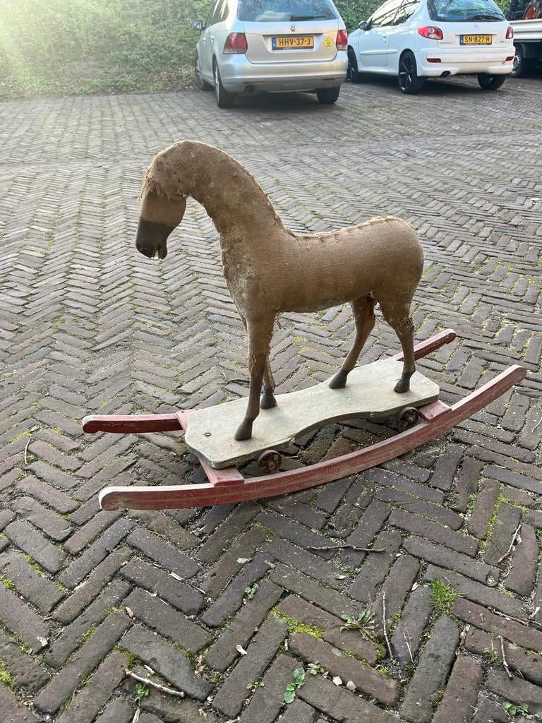 Antiek hobbelpaard - Uniek decoratiestuk, Antiek en Kunst, Ophalen