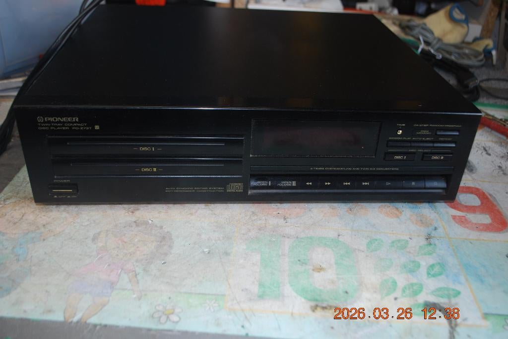 Pioneer dubb disk speler, Ophalen, Gebruikt, Pioneer