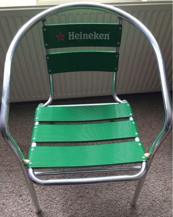 Heineken terras stoelen, Ophalen, Zo goed als nieuw, Overige typen, Heineken