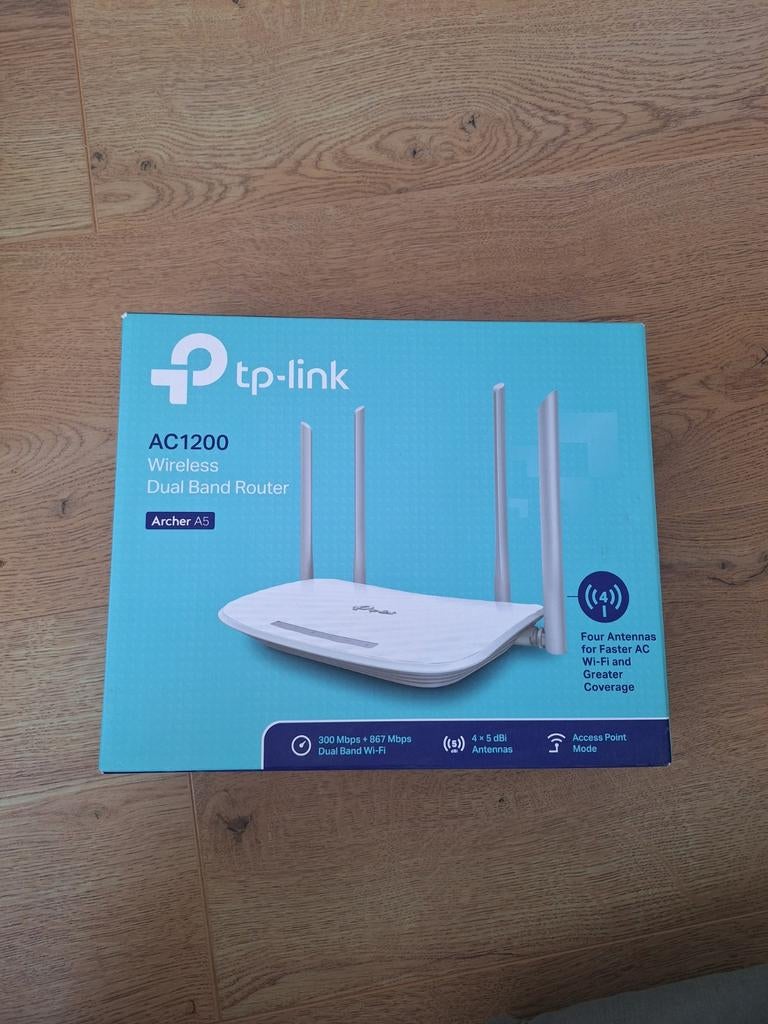 TP-Link Archer A5, Computers en Software, Netwerk switches, Zo goed als nieuw, Ophalen
