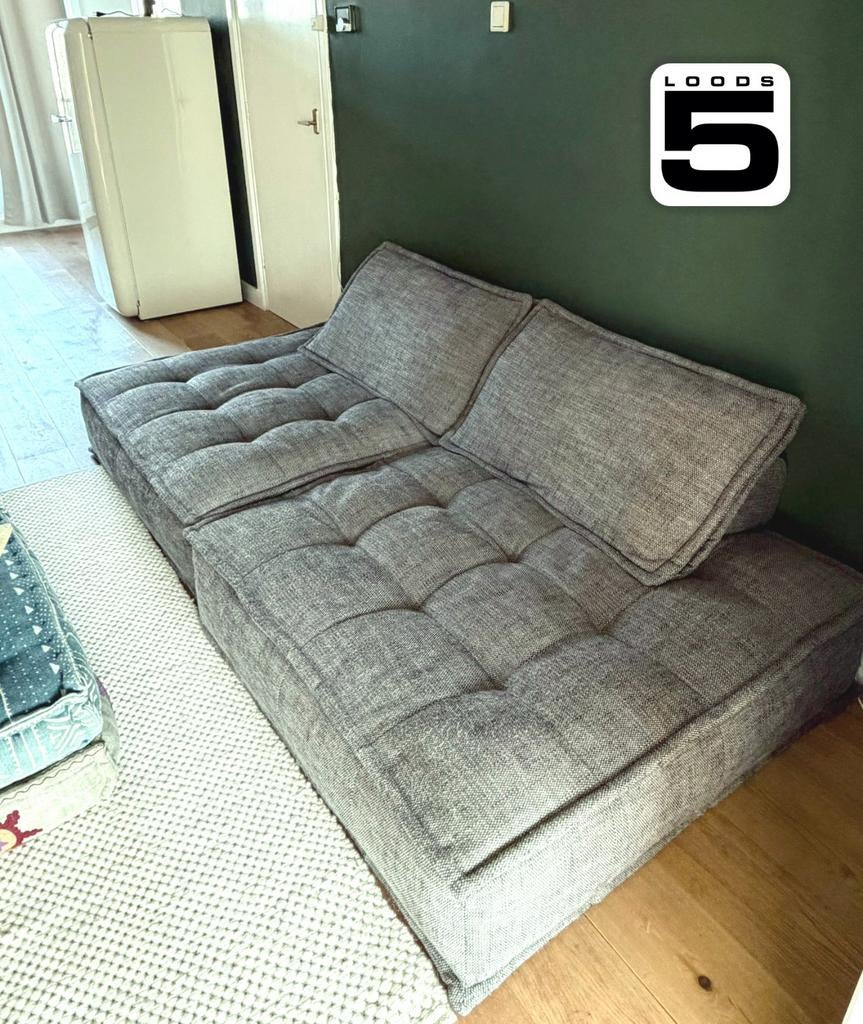 Loods 5 - Stijlvolle zitsbank, Huis en Inrichting, Banken | Bankstellen, Ophalen, 100 tot 125 cm, Hoekbank, Driepersoons